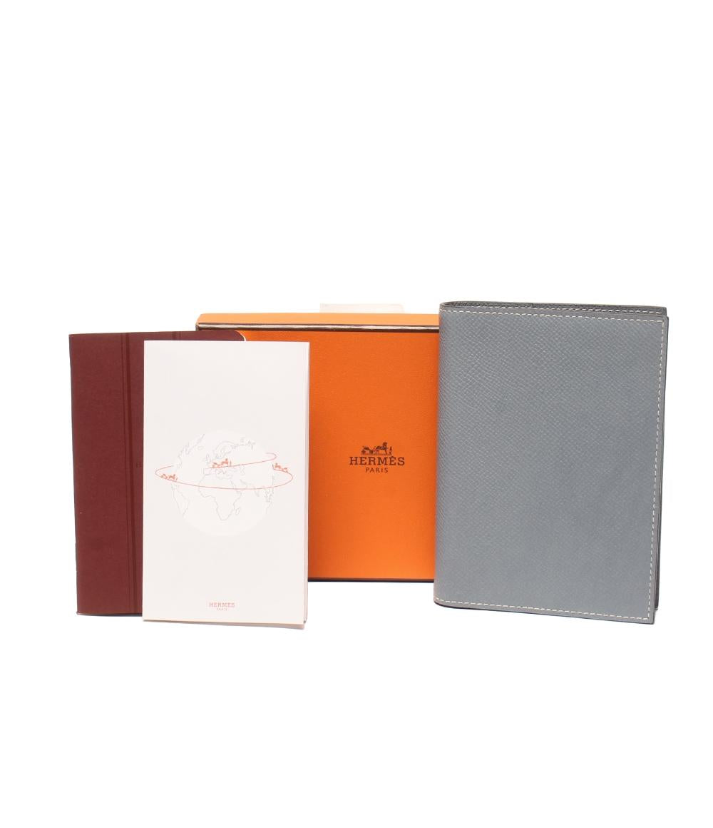 HERMES 手帳カバー □Q刻印 シルバー金具 アジェンダGM レディース