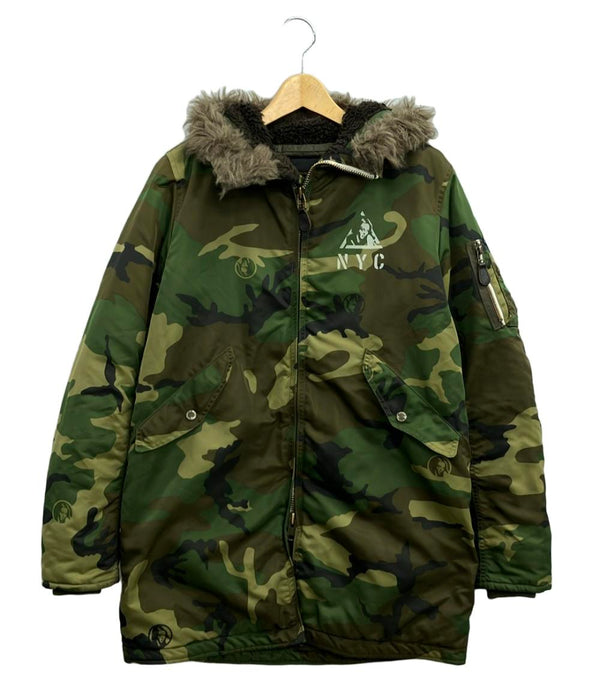 ヒステリックグラマー　迷彩　ダウンジャケット お洒落ミリタリーの魔術師”ヒステリックグラマーのA-1がええやん