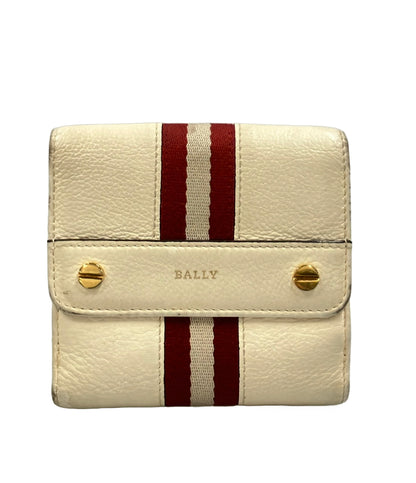 BALLY 二つ折り財布 Wホック レディース バリー