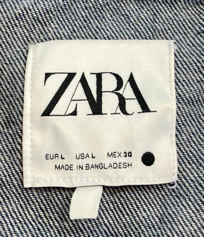 ザラ 長袖デニムワンピース レディース SIZE L ZARA