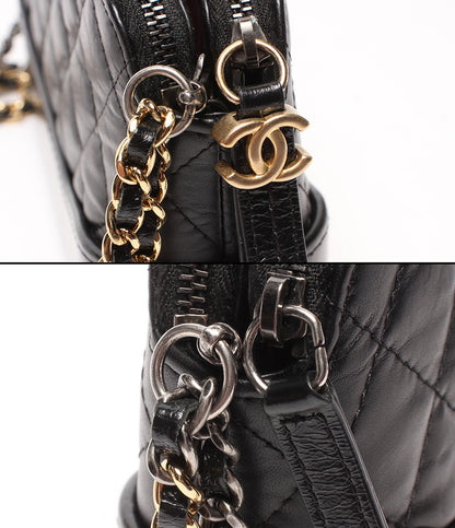 CHANEL チェーンショルダーバッグ クラッチバッグ 肩掛け マトラッセ カーフスキン 25番台 ガブリエル ドゥ シャネル A94505 レディース シャネル