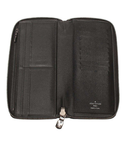 ルイ・ヴィトン ラウンドファスナー長財布 ジッピー ウォレット ヴェルティカル モノグラム エクリプス M62295 メンズ LOUIS VUITTON