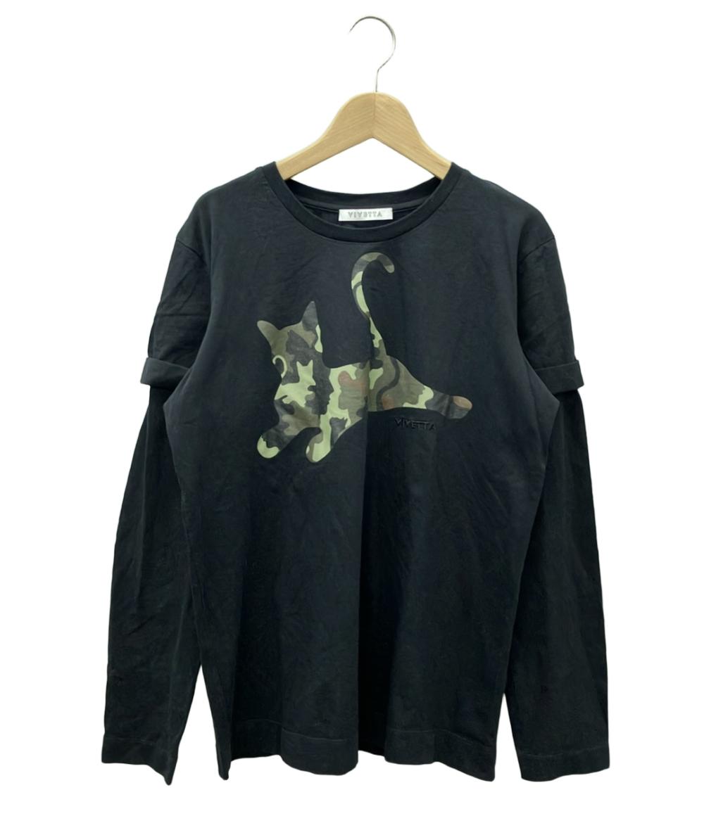 ヴィヴェッタ 長袖Tシャツ レディース SIZE 44 (L) VIVETTA