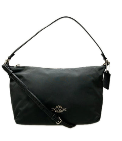 美品 COACH ハンドバッグ ショルダーバッグ 2WAY 斜め掛け ナイロン F25906 レディース コーチ