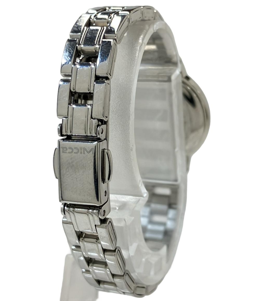 シチズン 腕時計 wicca ウィッカ ソーラー シルバー E031-R005421 レディース CITIZEN