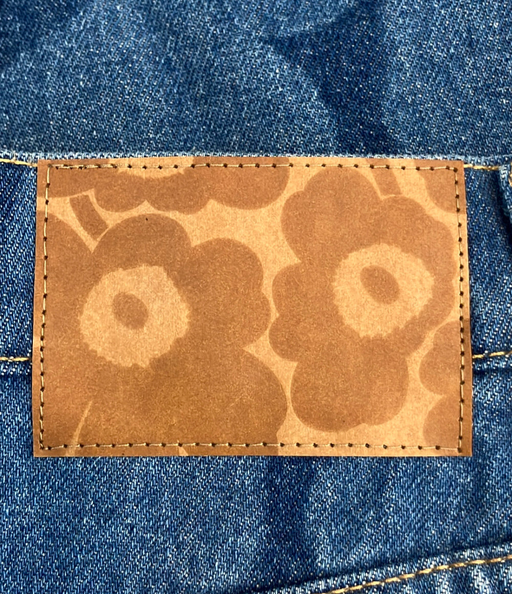 marimekko マリデニム ワイド デニムパンツ ウニッコ レディース SIZE 25 マリメッコ