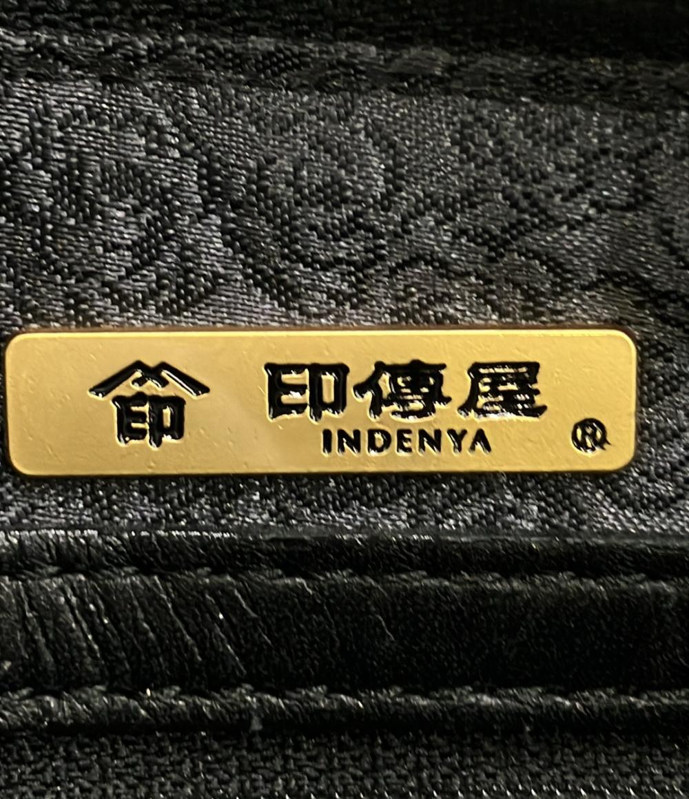 INDENYA 2WAY ハンドバッグ ショルダーバッグ 斜め掛け レディース 印傳屋