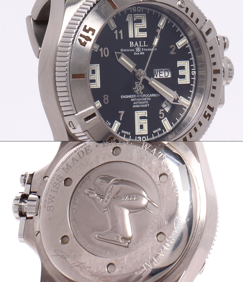 BALLWATCH 腕時計 エンジニア ハイドロカーボン 自動巻き ブラック DM1036A メンズ ボールウォッチ