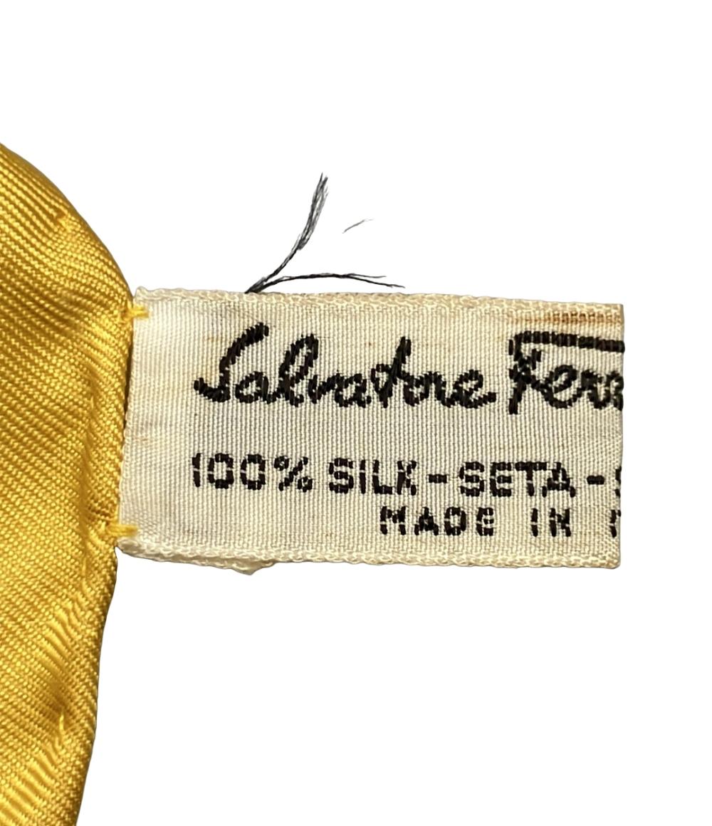 Salvatore Ferragamo スカーフ シルク100% レディース サルヴァトーレフェラガモ