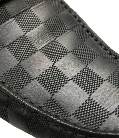 LOUIS VUITTON ダミエ ドライビングシューズ ND 1114 メンズ SIZE M 9 ルイ・ヴィトン