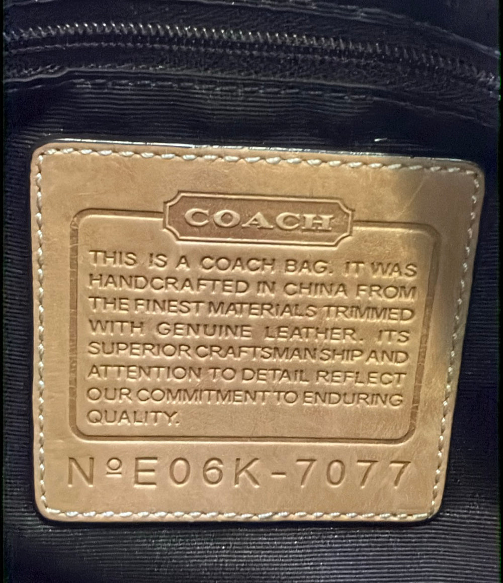 COACH ショルダーバッグ シグネチャー 7077 レディース コーチ