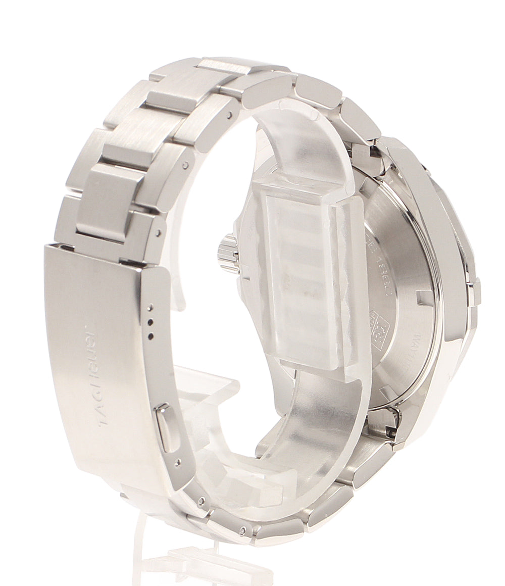 美品 TAG HEUER 腕時計 アクアレーサー クオーツ ブラック WAY1110 BA0928 メンズ タグホイヤー