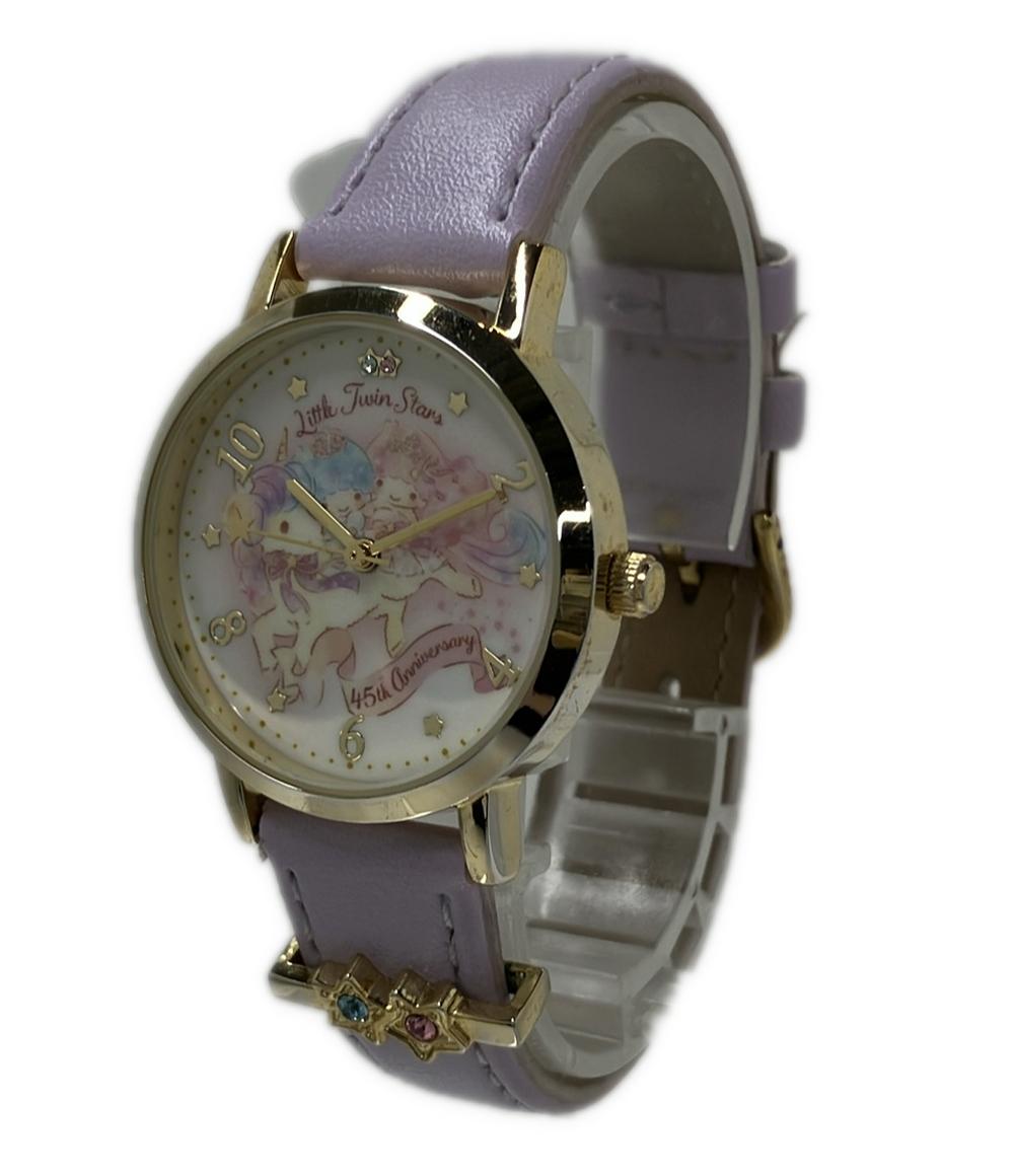 SANRIO 腕時計 Little Twin Stars 45th anniversary クオーツ レディース サンリオ