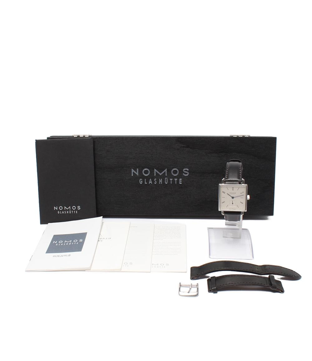 NOMOS Glashütte 腕時計 テトラ ラージ 手巻き シルバー TT1A1W2L メンズ ノモス グラスヒュッテ