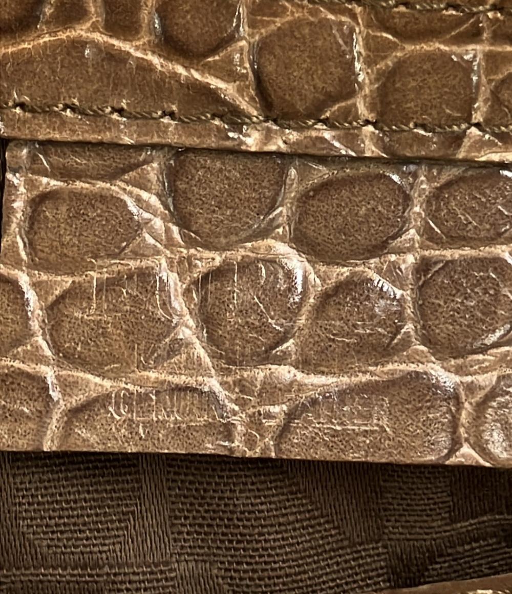 フルラ ハンドバッグ レザー クロコ型押し レディース Furla