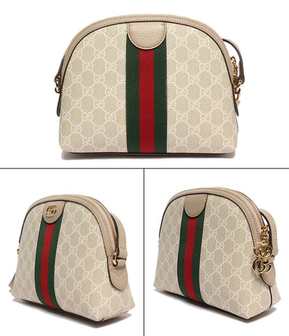 美品 GUCCI ショルダーバッグ 斜め掛け オフディア GGスプリーム 499621 486628 レディース グッチ