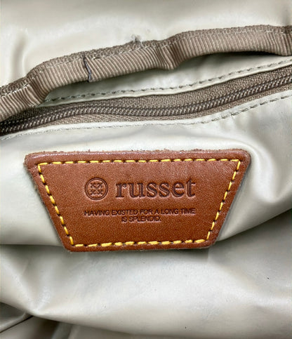 russet ハンドバッグ ショルダーバッグ 2WAY 斜め掛け 折り畳み レディース ラシット