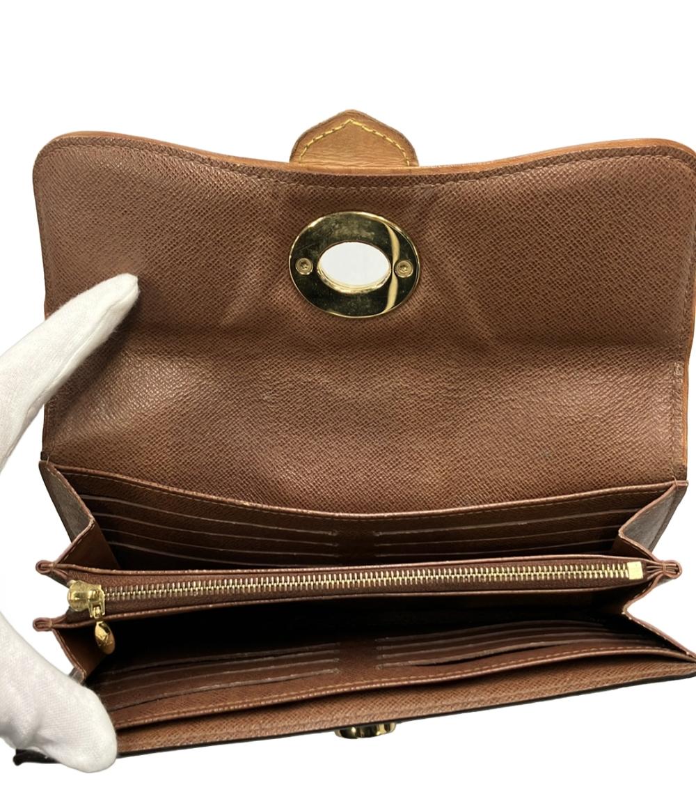 LOUIS VUITTON ルイ ヴィトン モノグラム 長財布 M63220 ポルトフォイユ・ボエシ CA3089 中古B- 【送料無料】 A-8744【質屋出品】 LOUIS VUITTON 長財布 ポルトフォイユ ボエシ モノグラム M63220