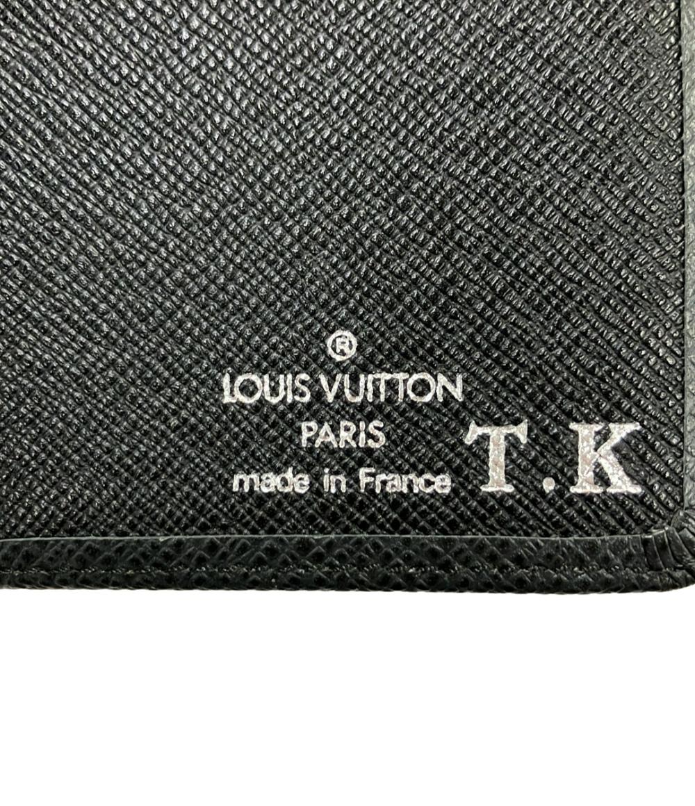 LOUIS VUITTON 二つ折り長財布 レザー タイガ ポルトフォイユ ブラザ M32572 メンズ ルイ・ヴィトン