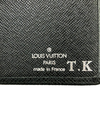 LOUIS VUITTON 二つ折り長財布 レザー タイガ ポルトフォイユ ブラザ M32572 メンズ ルイ・ヴィトン