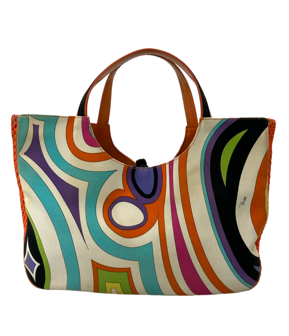 【エミリオプッチ】パリジェンヌ風ショルダーバッグ♪Emilio Pucci 中古・古着通販】Emilio Pucci (エミリオ プッチ) ショルダーポーチ