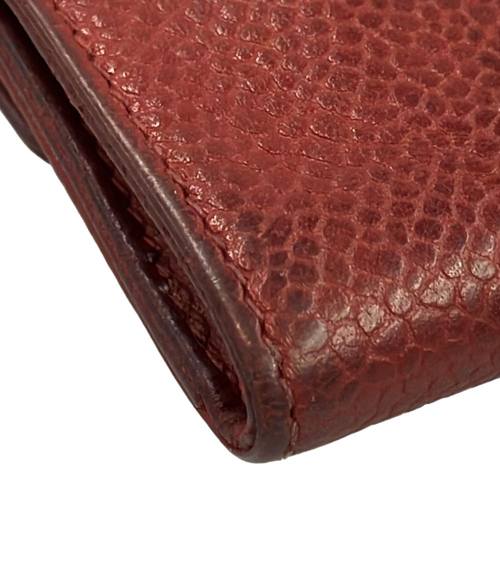 訳あり シャネル 三つ折り財布 キャビアスキン レディース CHANEL