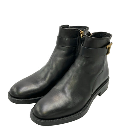 美品 TOD’S ショートブーツ サイドジップ タイムレス レディース SIZE 34 トッズ