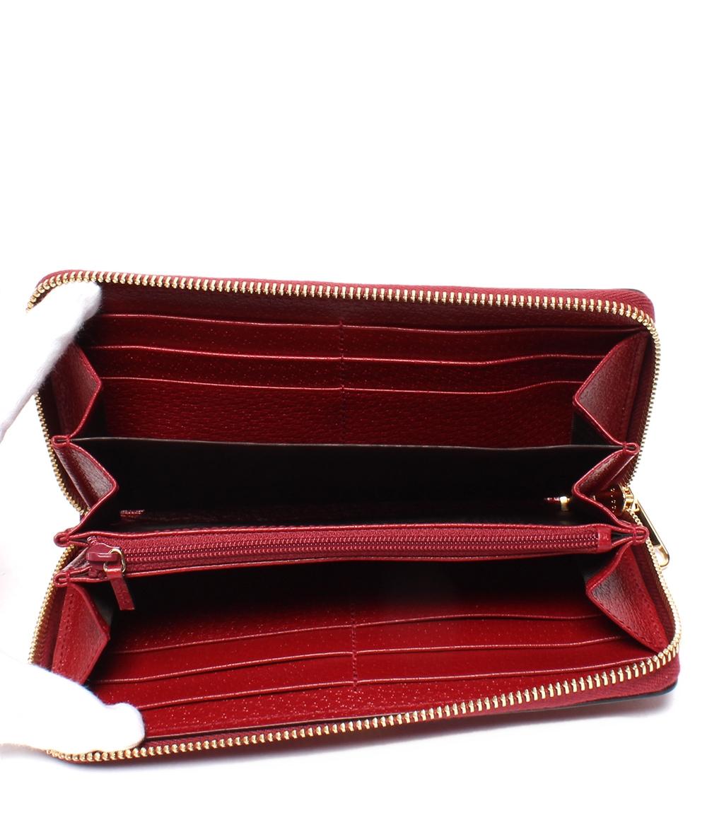 美品 GUCCI ラウンドファスナー長財布 ミニGGスプリーム キャンバス