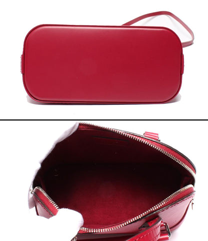 美品 LOUIS VUITTON 2way ショルダーバッグ ハンドバッグ 斜め掛け ナノアルマ エピ M50631 ルイ・ヴィトン