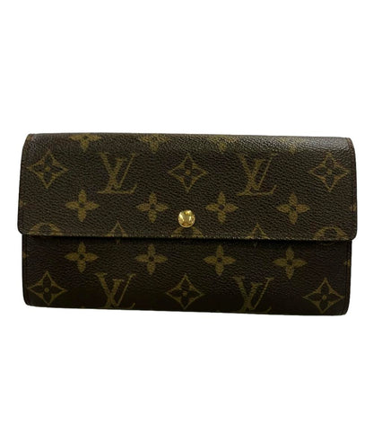 ルイヴィトン 二つ折り長財布 ポシェットポルトモネクレディ モノグラム M61726 レディース Louis Vuitton