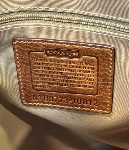 COACH ショルダーバッグ 斜め掛け シグネチャー パッチワーク 10812 レディース コーチ