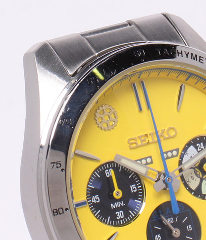 SEIKO 腕時計 すみっコぐらし ドクターイエロー クオーツ イエロー 8T63-03N0 メンズ セイコー