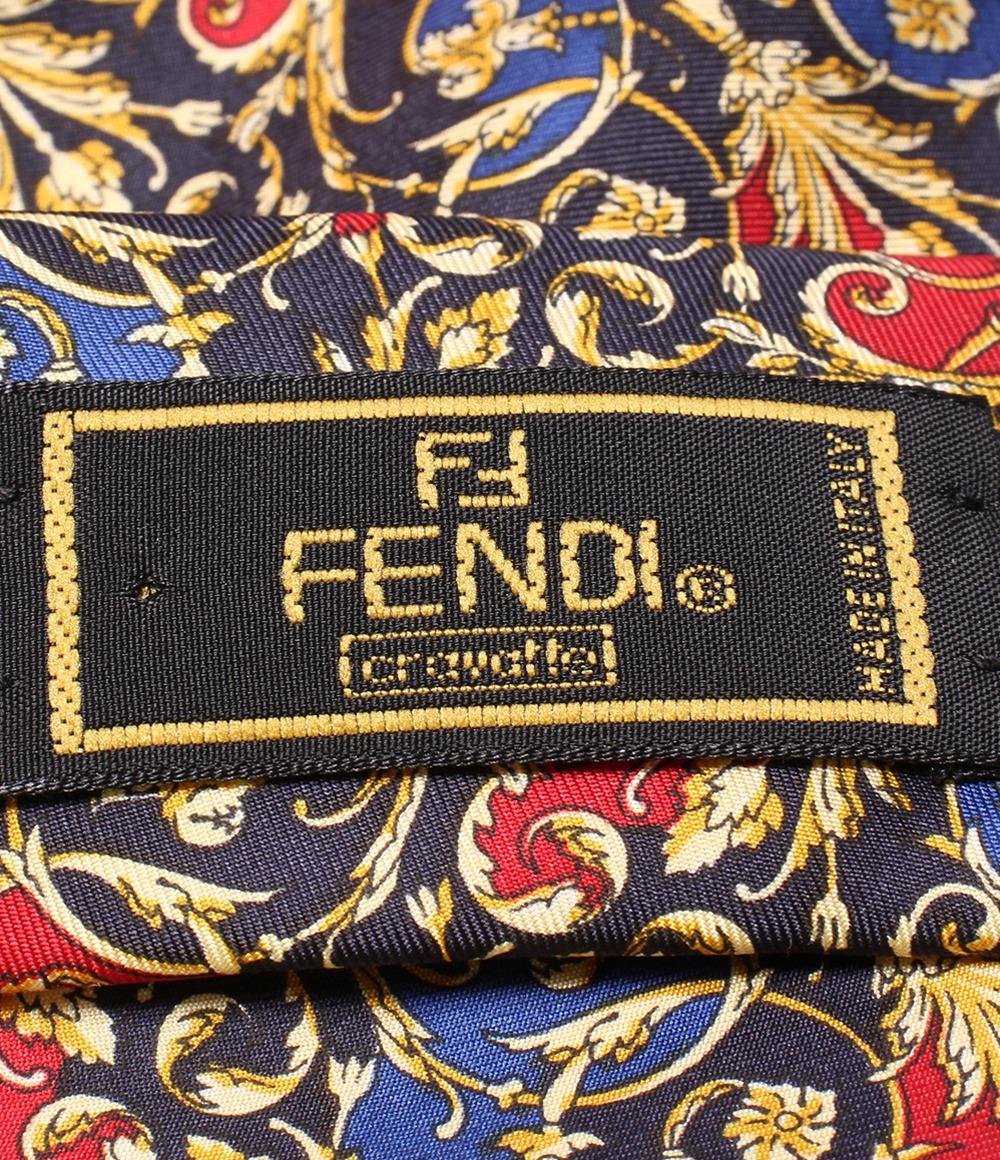 美品 フェンディ ネクタイ シルク100％ メンズ FENDI