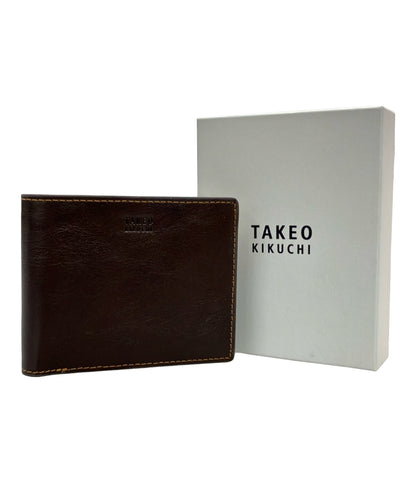 タケオキクチ 二つ折り財布 メンズ TAKEO KIKUCHI