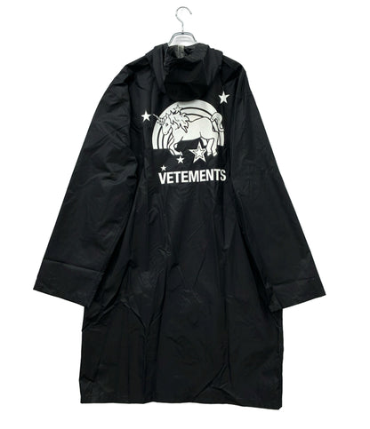 VETEMENTS ユニコーンプリントレインコート EAH19JA31 メンズ レディース ヴェトモン