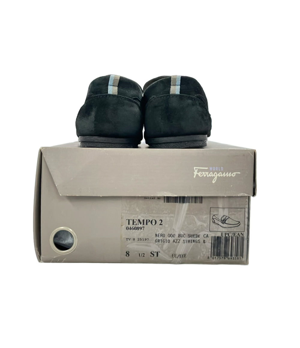 Salvatore Ferragamo ローファー スエード メンズ SIZE 8 1/2 (26.5cm