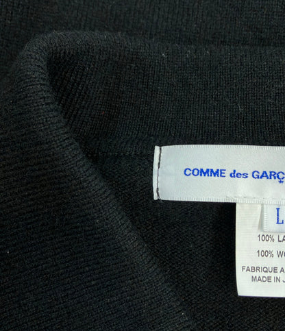 COMME des GARCONS SHIRT 長袖ニットポロシャツ メンズ SIZE L コムデギャルソンシャツ