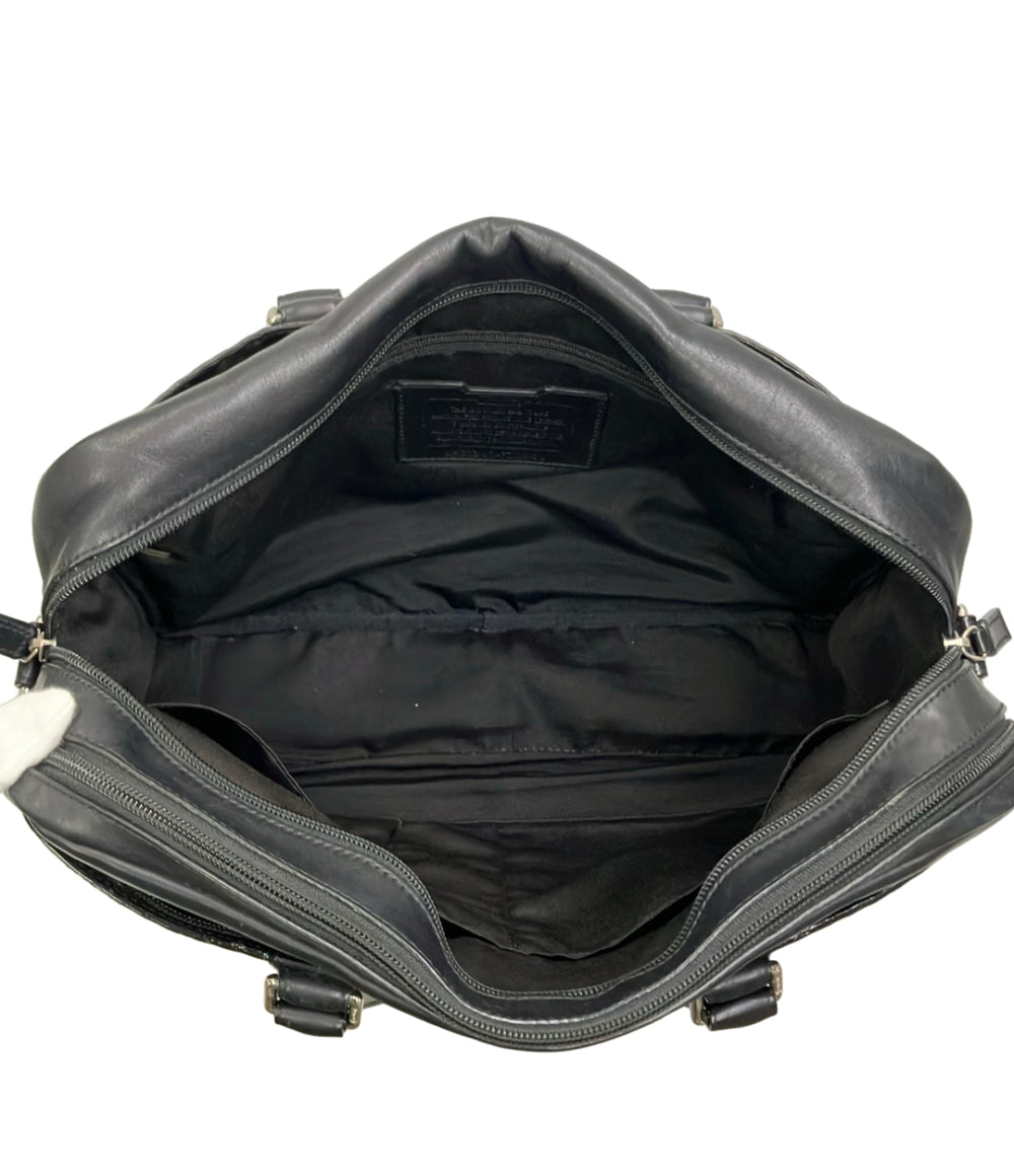 COACH ブリーフケース ショルダーバッグ ビジネスバッグ 2WAY 牛革 F70550 メンズ コーチ