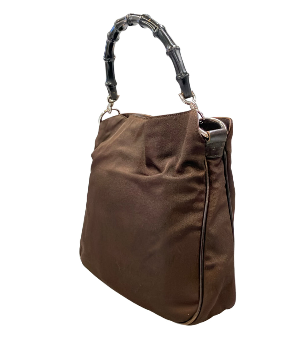 GUCCI 2WAY ハンドバッグ ショルダーバッグ 斜め掛け バンブー 001 1638 001998 レディース グッチ