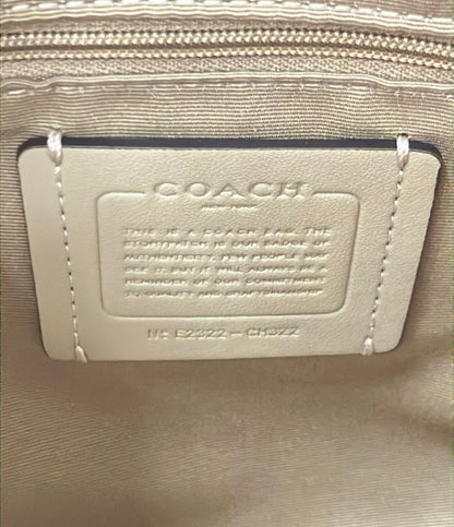 美品 COACH 2way ハンドバッグ ショルダーバッグ 斜め掛け ローアン サッチェル ch322 レディース コーチ