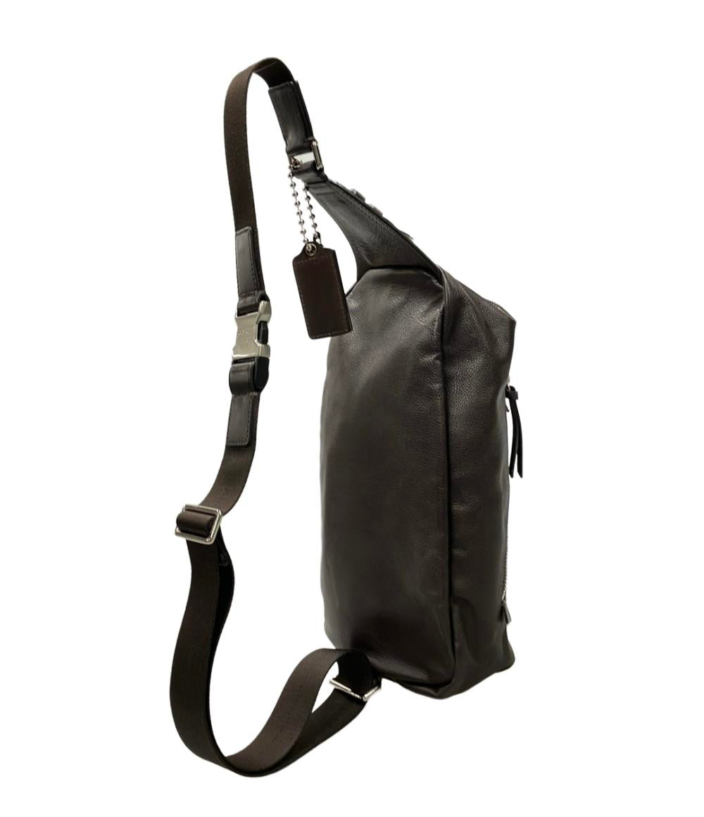 COACH ボディバッグ トンプソン レザー 70360 メンズ コーチ – Rehello
