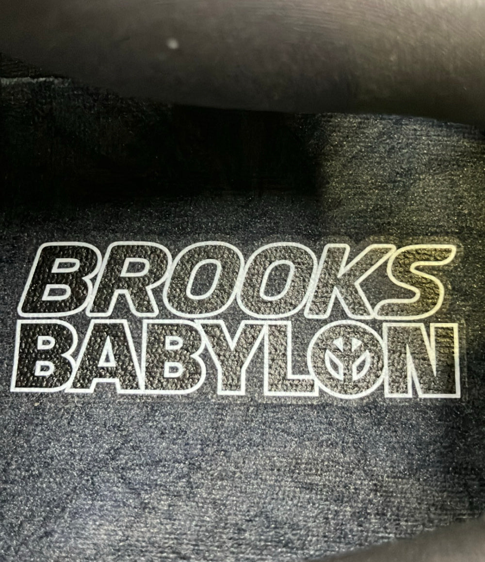 美品 BROOKS BABYLONE ローカットスニーカー Ghost 17 メンズ SIZE 26.5 (M) ブルックス バビロン