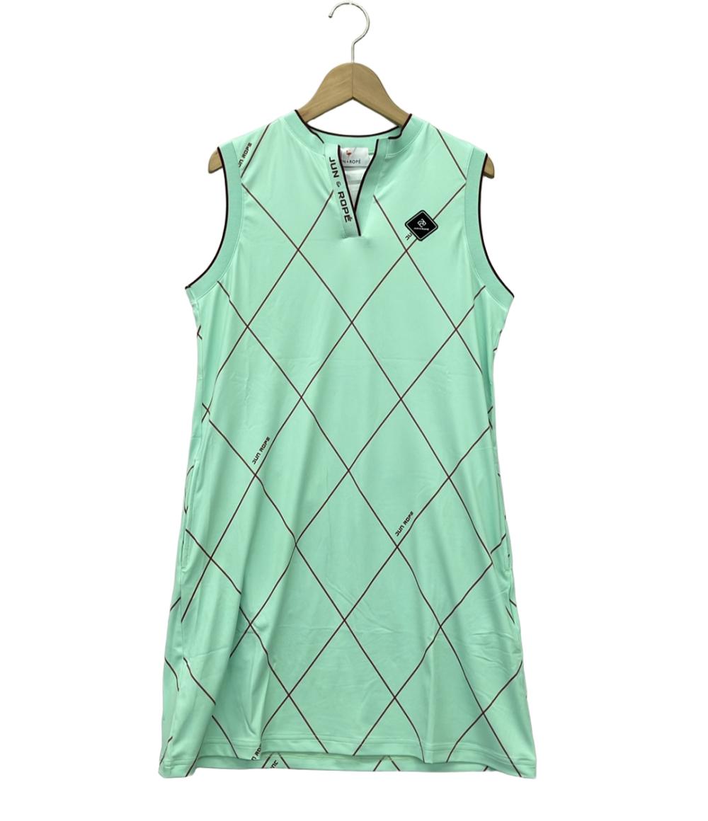 美品 ジュン アンド ロペ ノースリーブワンピース インナーパンツ付き レディース SIZE S (S) JUN and ROPÉ