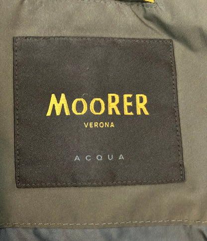 MOORER ブルゾン ボンバージャケット ダブルジップ フード収納 STAZIO-SKT メンズ SIZE 50 (L) ムーレー