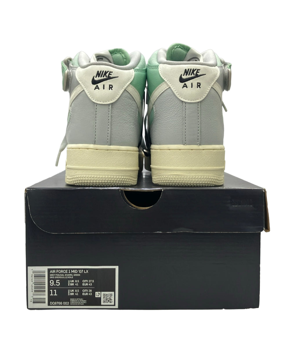 美品 NIKE ミドルカットスニーカー エア フォース 1 MID 07 LX DQ8766-002 メンズ SIZE 27.5 ナイキ