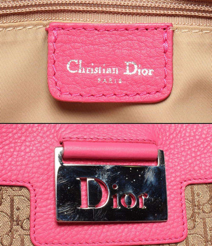 美品 クリスチャンディオール ハンドバッグ ミニボストンバッグ トロッター レディース Christian Dior
