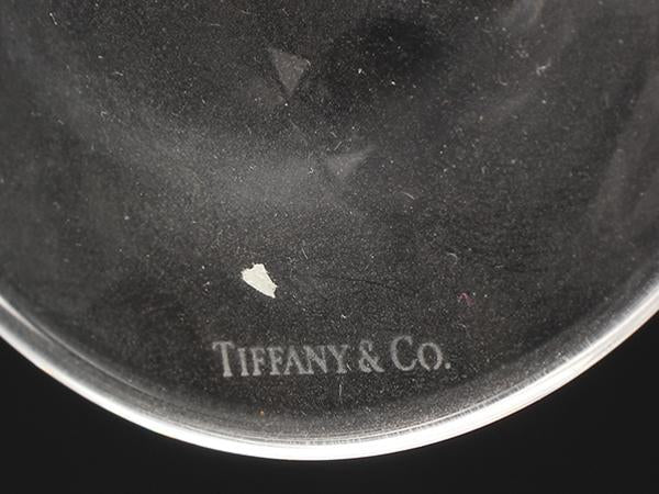 ティファニー ワイングラス 2点セット ペア フローレット TIFFANY&Co.