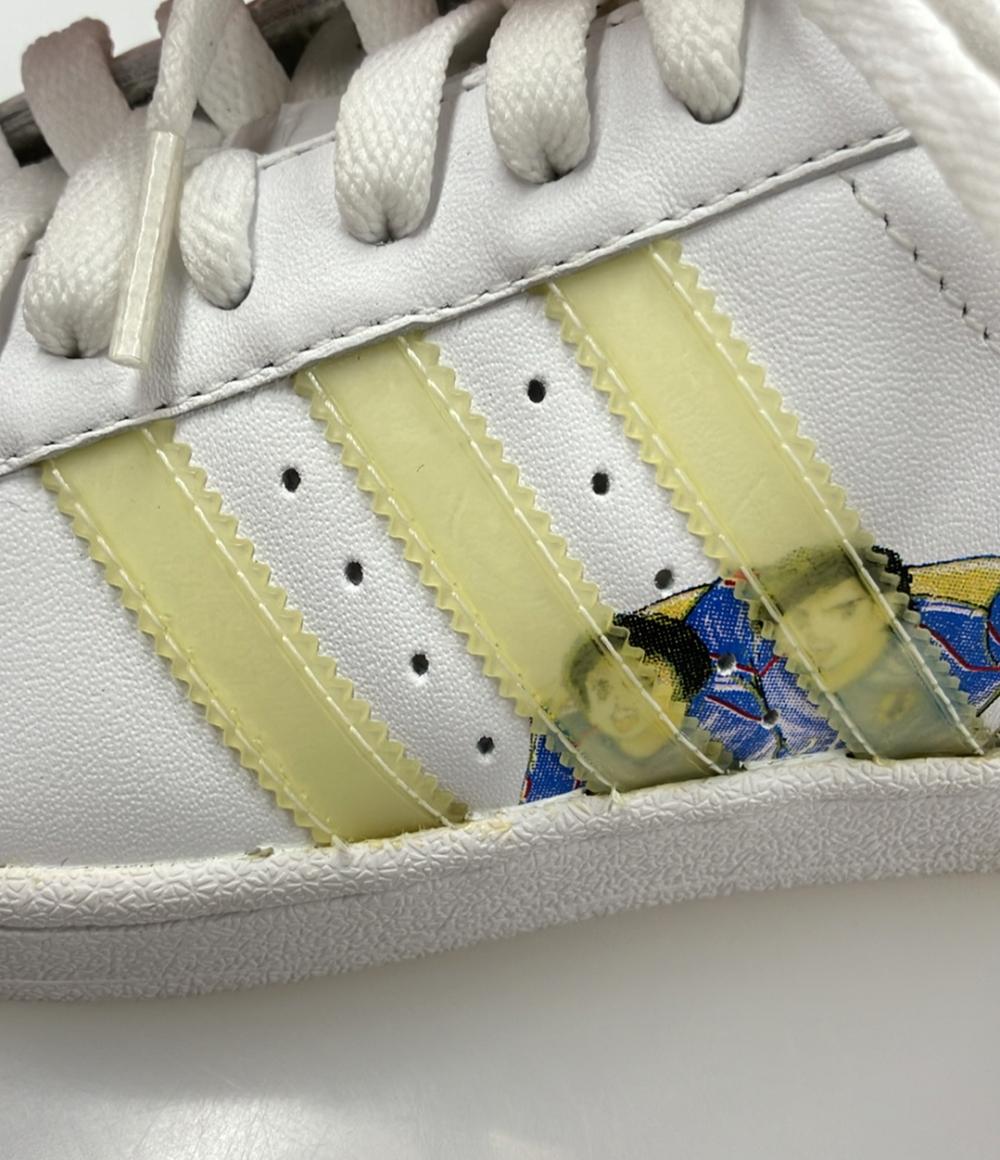 adidas ローカットスニーカー キャプテン翼コラボ SUPER STAR 35周年 114193 レディース SIZE 22.5 (S) アディダス