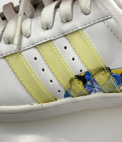 adidas ローカットスニーカー キャプテン翼コラボ SUPER STAR 35周年 114193 レディース SIZE 22.5 (S) アディダス