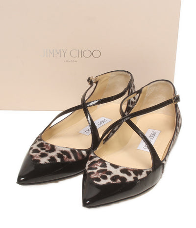 Jimmy Choo パンプス フラットシューズ クロスストラップ レディース SIZE 36 ジミーチュウ